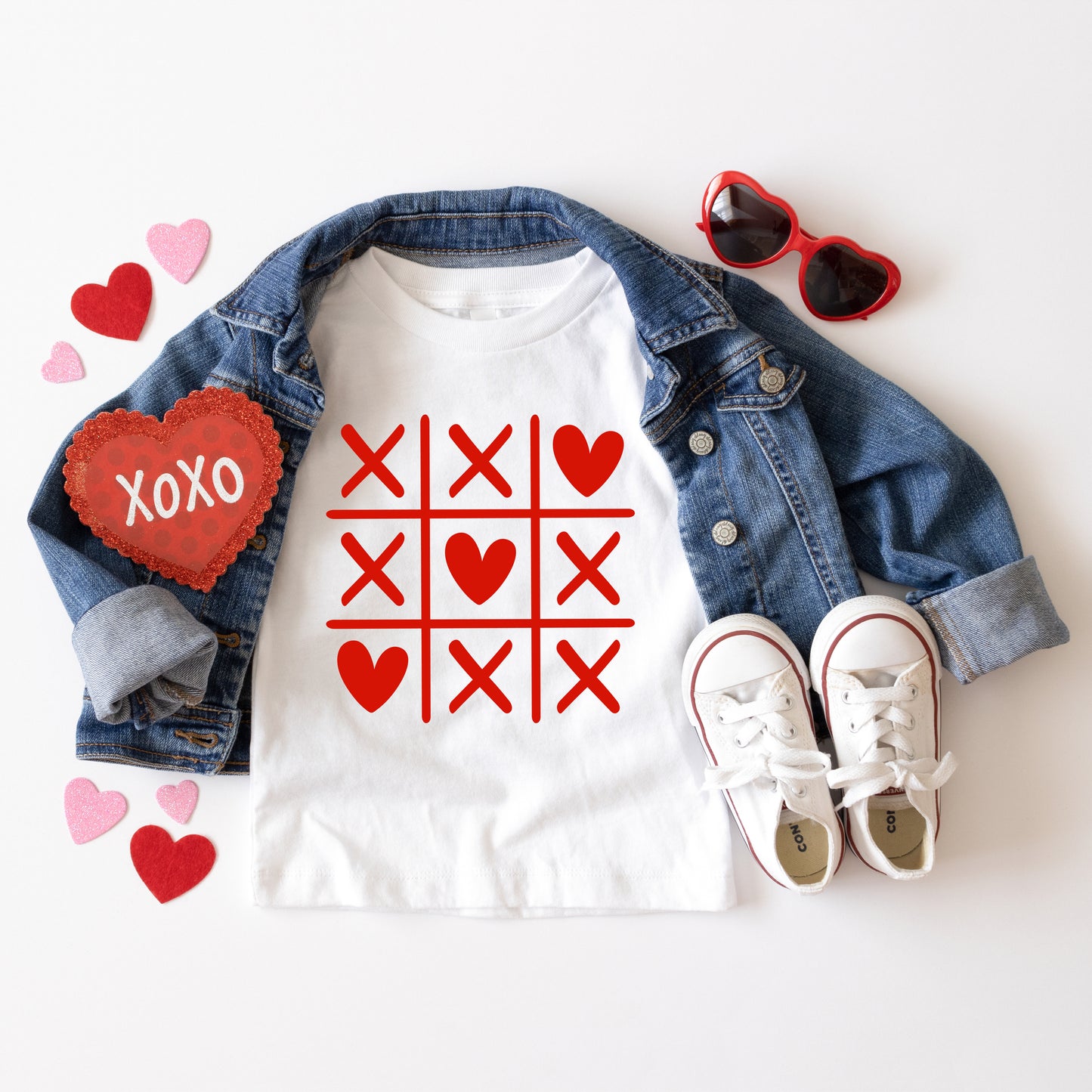 Tic Tac Heart | Youth Graphic Short Sleeve Tee