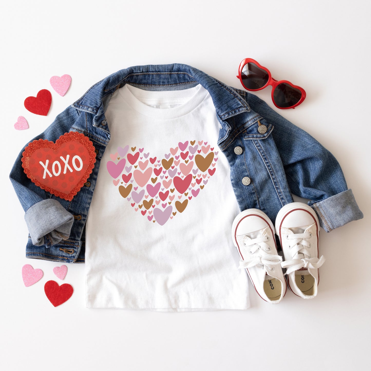 Heart Of Hearts | Toddler Graphic Short Sleeve Tee