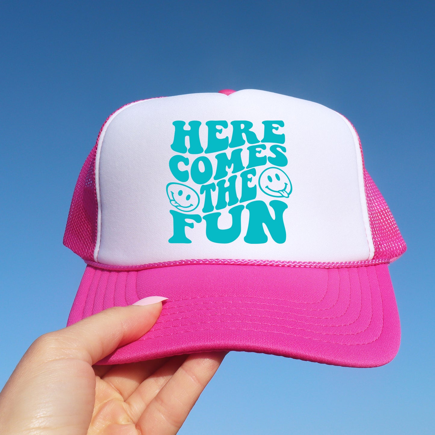 Here Comes The Fun | Youth Foam Trucker Hat