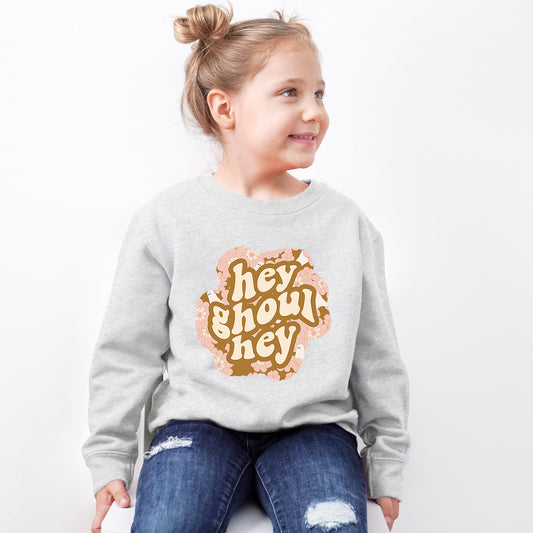 Hey Ghoul Hey Colorful | Youth Graphic Sweatshirt