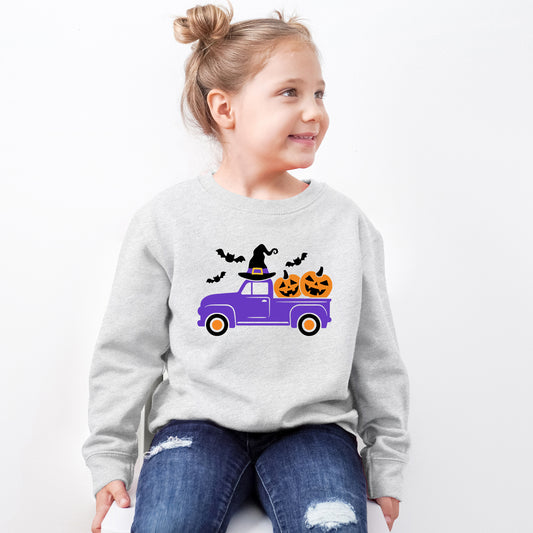 Witch Farm Truck | Youth Graphic Sweatshirt