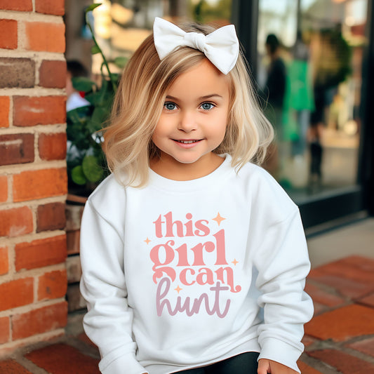 This Girl Can Hunt | Youth Graphic Sweatshirt