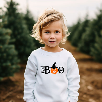 Boo Pumpkin | Youth Graphic Sweatshirt