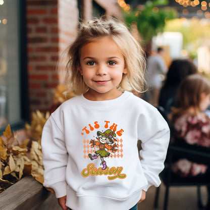 Tis The Season Scarecrow | Youth Graphic Sweatshirt