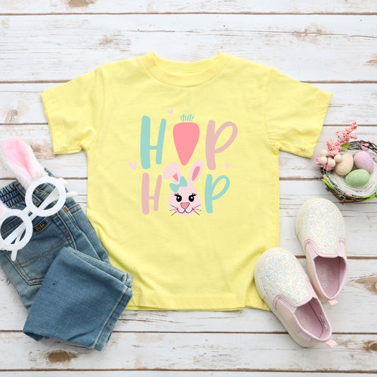 Hip Hop Bunny | Toddler Graphic Short Sleeve Tee