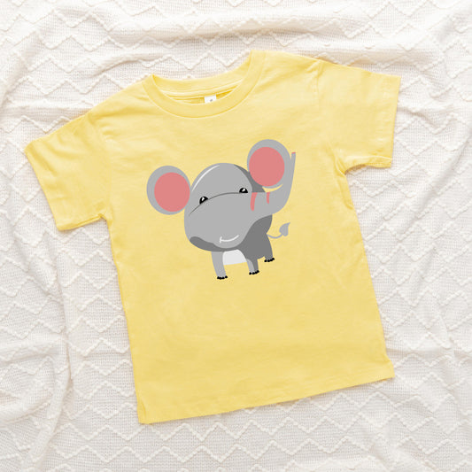 Elephant Colorful | Toddler Graphic Short Sleeve Tee