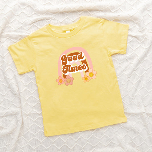 Good Times Rainbow | Toddler Graphic Short Sleeve Tee