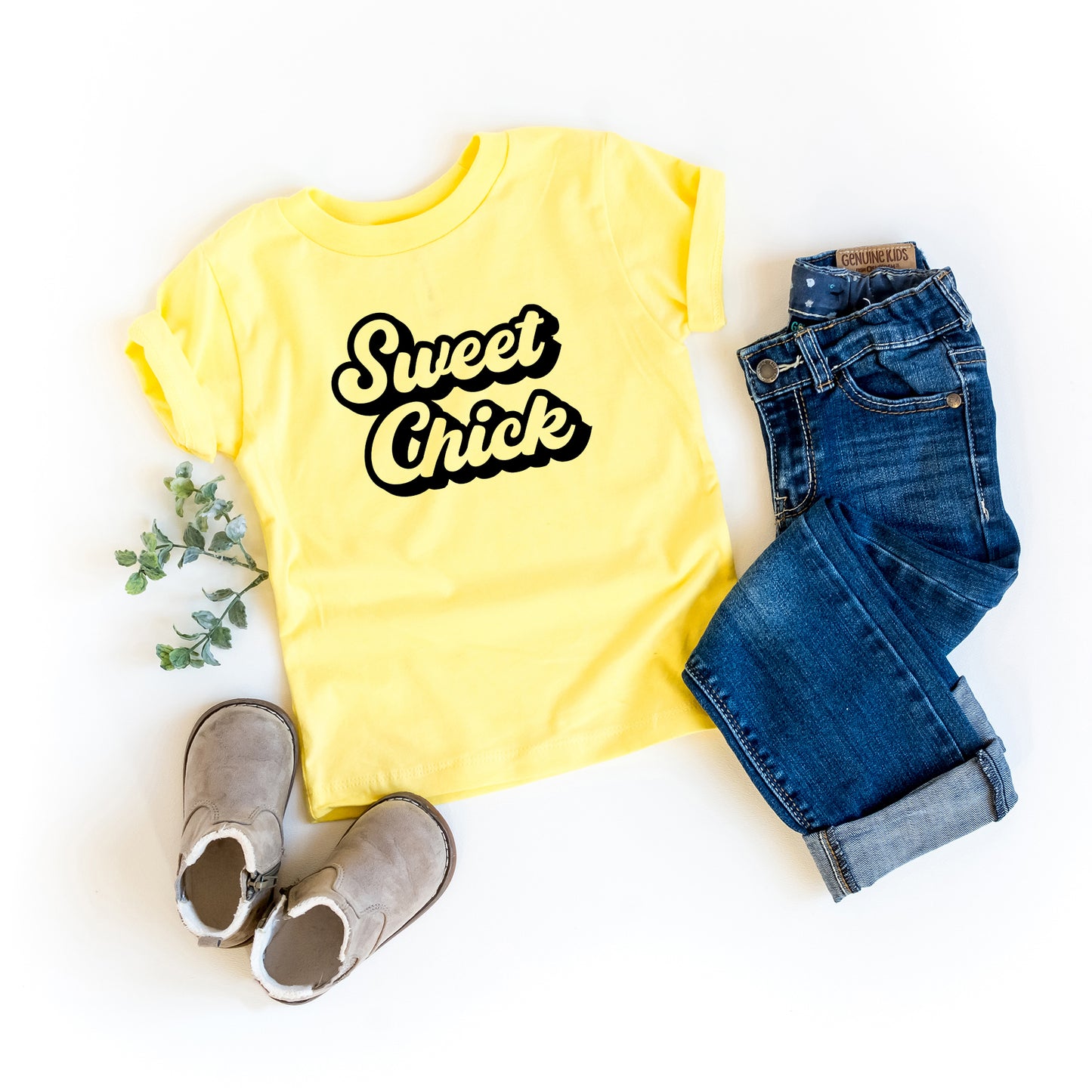 Sweet Chick | Toddler Graphic Short Sleeve Tee