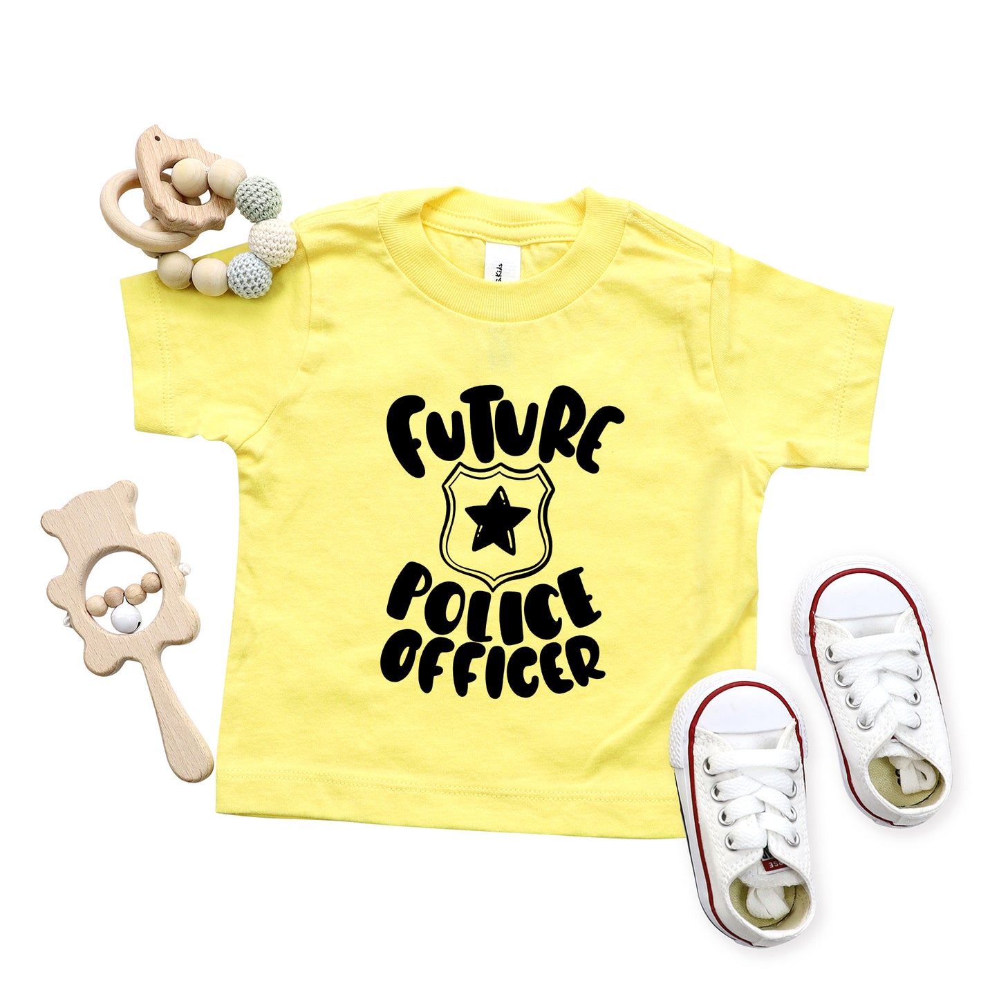 Future Police Officer | Toddler Graphic Short Sleeve Tee