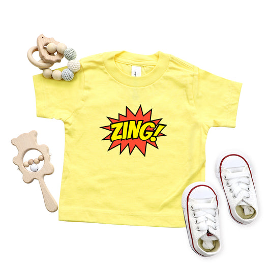 Comic Zing | Toddler Graphic Short Sleeve Tee