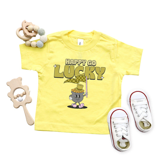 Happy Go Lucky Pot Of Gold | Toddler Graphic Short Sleeve Tee