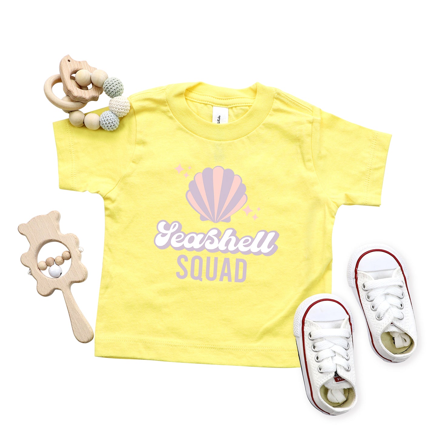 Seashell Squad | Toddler Graphic Short Sleeve Tee