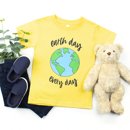 Earth Day Every Day | Toddler Graphic Short Sleeve Tee