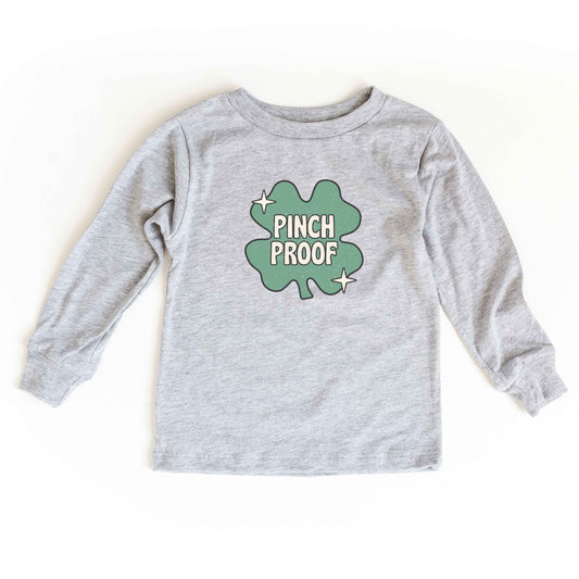 Pinch Proof Shamrock | Youth Long Sleeve Tee