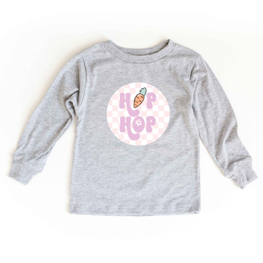 Checkered Hip Hop | Youth Long Sleeve Tee