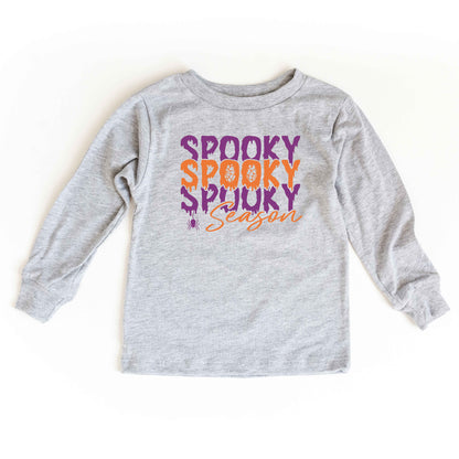 Spooky Season Spider | Toddler Graphic Long Sleeve Tee