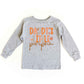 Daddy's Little Pumpkin | Youth Graphic Long Sleeve Tee