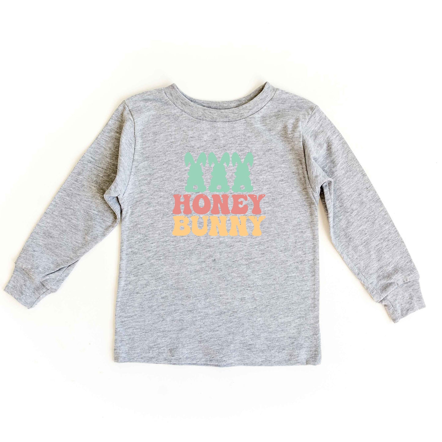 Honey Bunny Bunny Tails | Youth Long Sleeve Tee