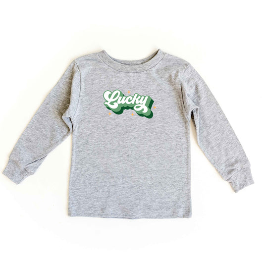Retro Lucky | Toddler Long Sleeve Tee