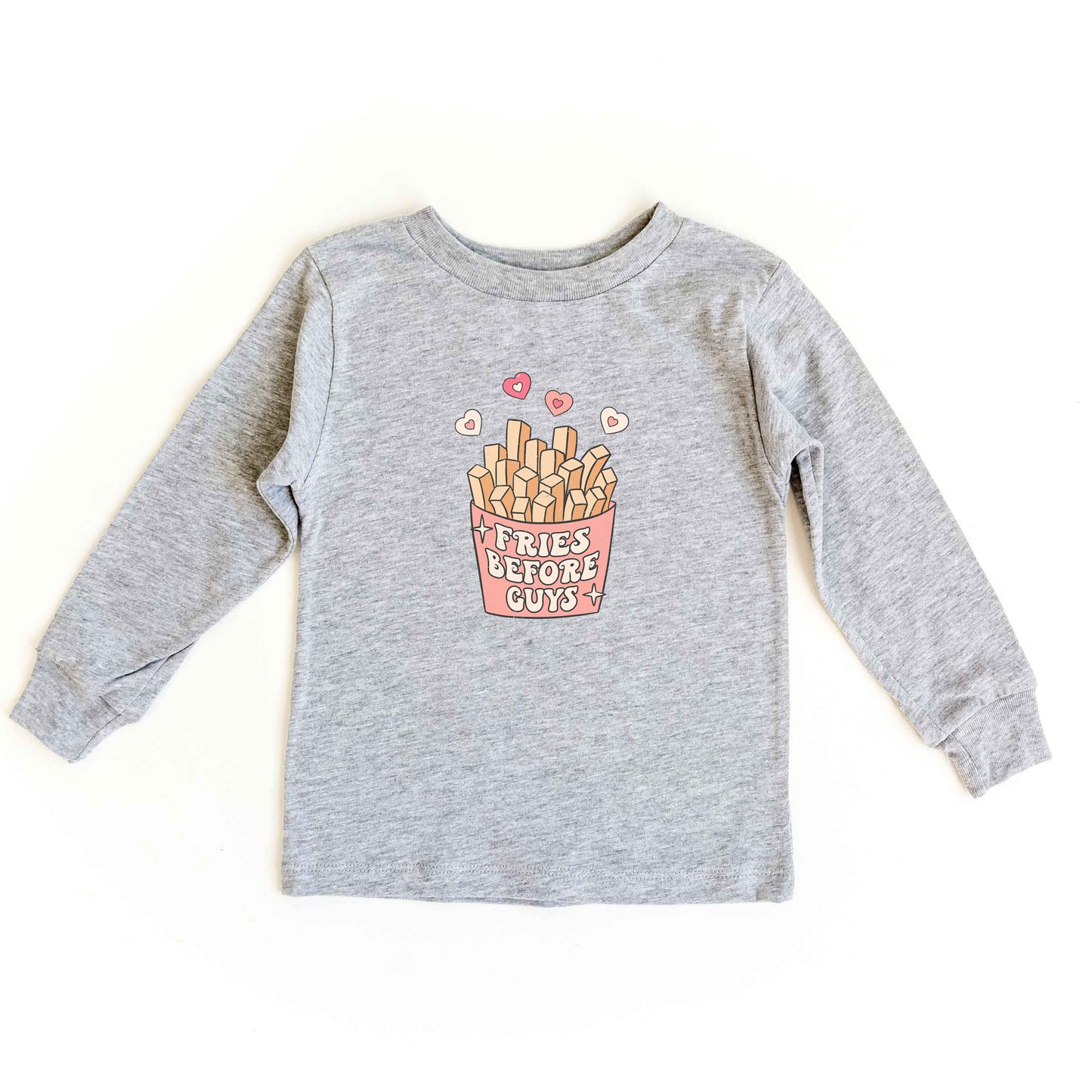 Fries Before Guys | Toddler Long Sleeve Tee