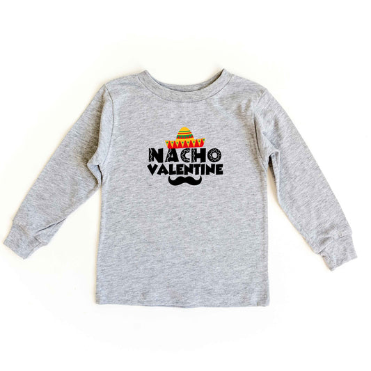 Nacho Valentine | Toddler Long Sleeve Tee