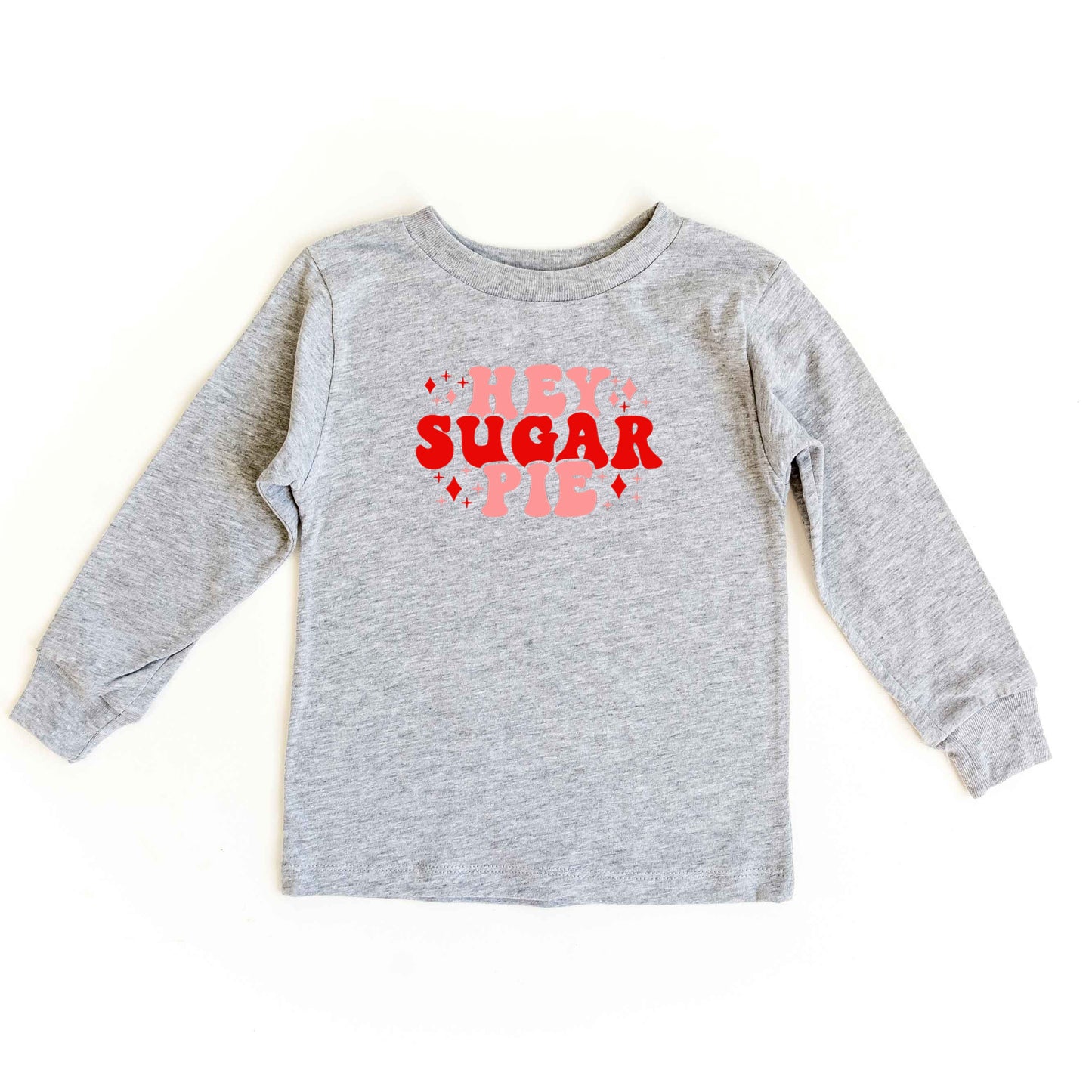Hey Sugar Pie Stars | Toddler Long Sleeve Tee