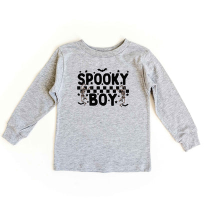 Spooky Boy | Youth Graphic Long Sleeve Tee