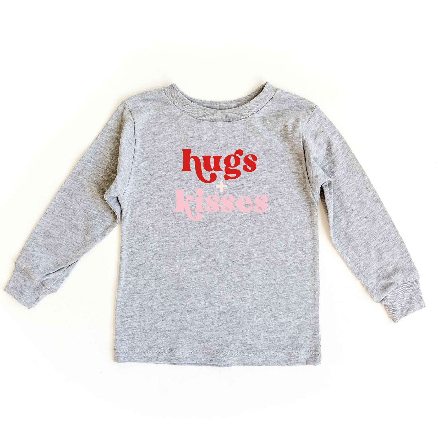Hugs And Kisses | Toddler Long Sleeve Tee