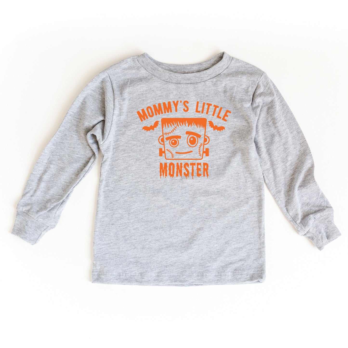 Mommy's Little Monster Boy | Youth Graphic Long Sleeve Tee