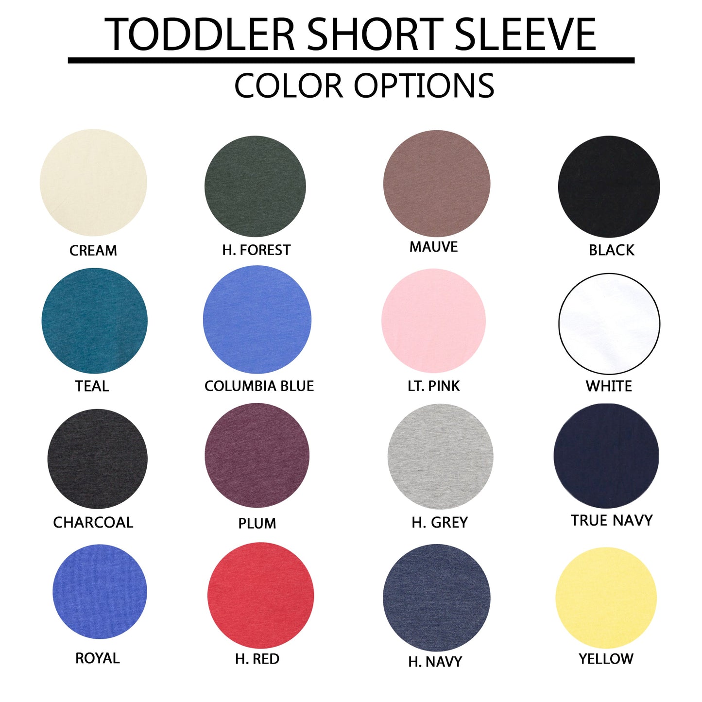 Real Thick And Sprucy | Toddler Short Sleeve Crew Neck