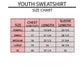 America Words Colorful | Youth Sweatshirt