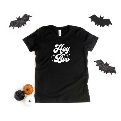 Hey Boo Stars | Youth Short Sleeve Crew Neck