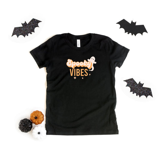 Spooky Vibes Colorful | Youth Short Sleeve Crew Neck