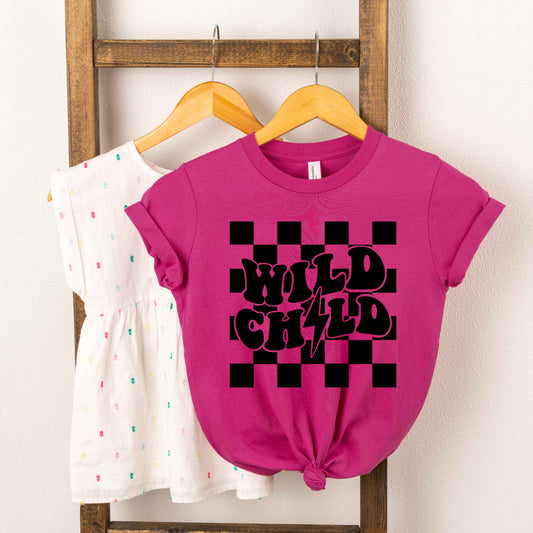 Wild Child Lightning Bolt | Youth Short Sleeve Crew Neck