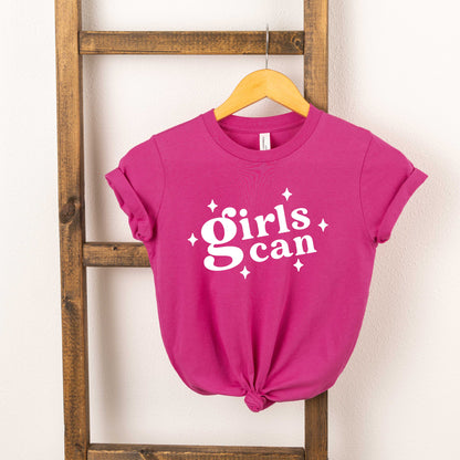 Girls Can | Youth Short Sleeve Crew Neck