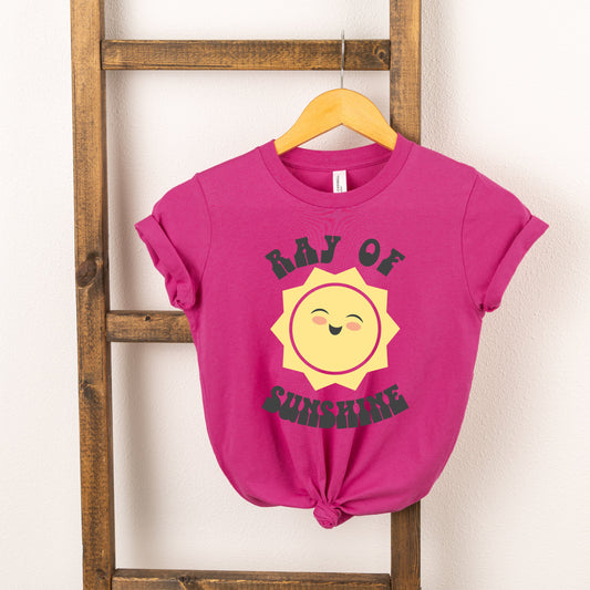 Ray Of Sunshine Sun | Youth Short Sleeve Crew Neck