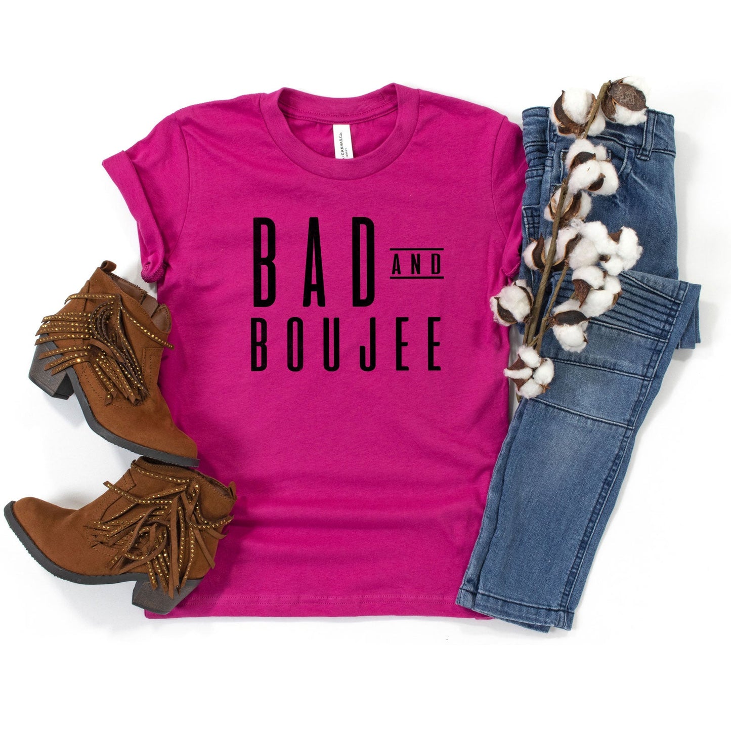 Bad And Boujee | Youth Short Sleeve Crew Neck