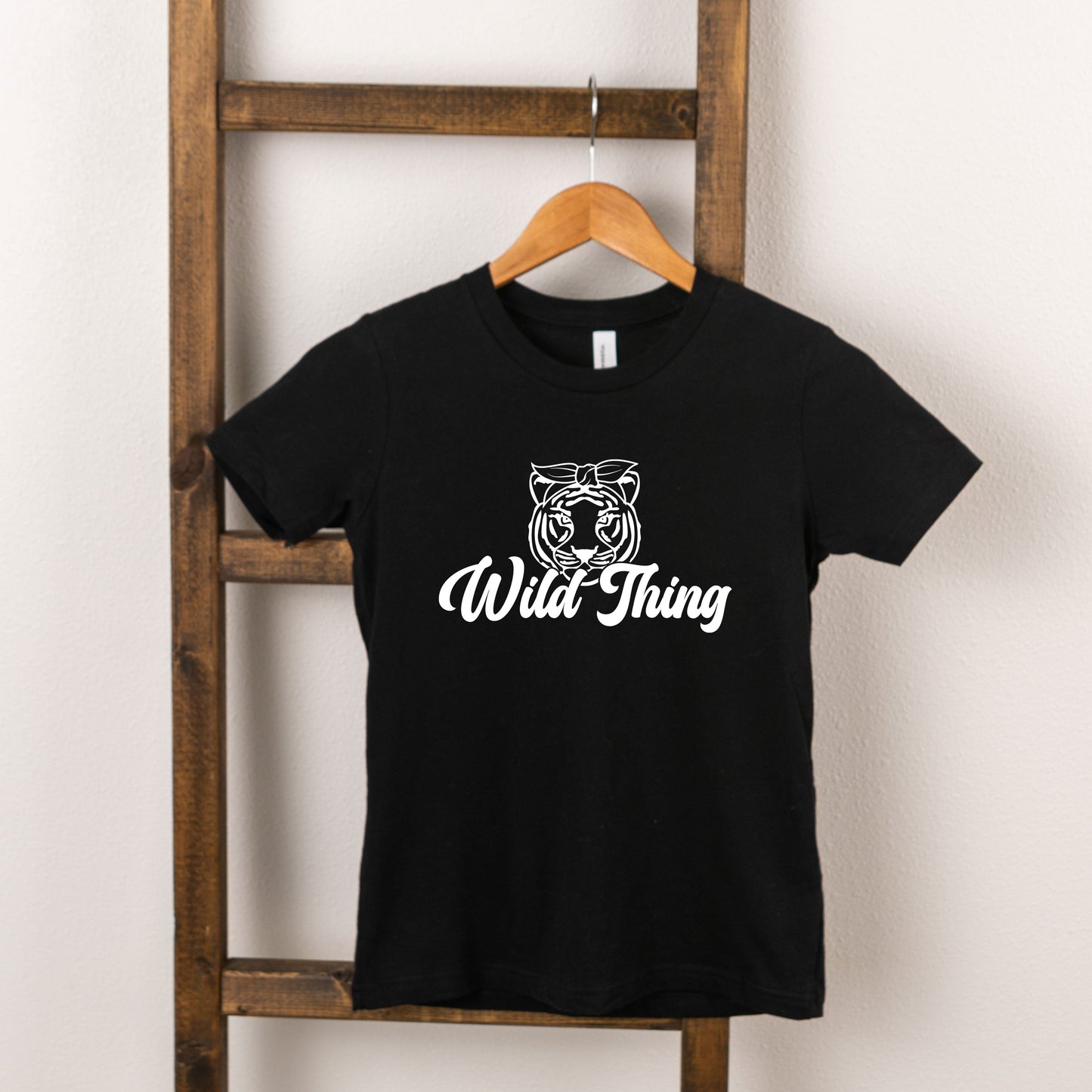 Wild Thing Tiger | Toddler Short Sleeve Crew Neck