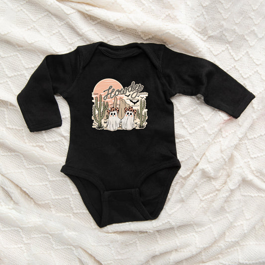 Howdy Ghosties | Baby Graphic Long Sleeve Onesie