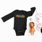 Middle Colorful | Baby Graphic Long Sleeve Onesie