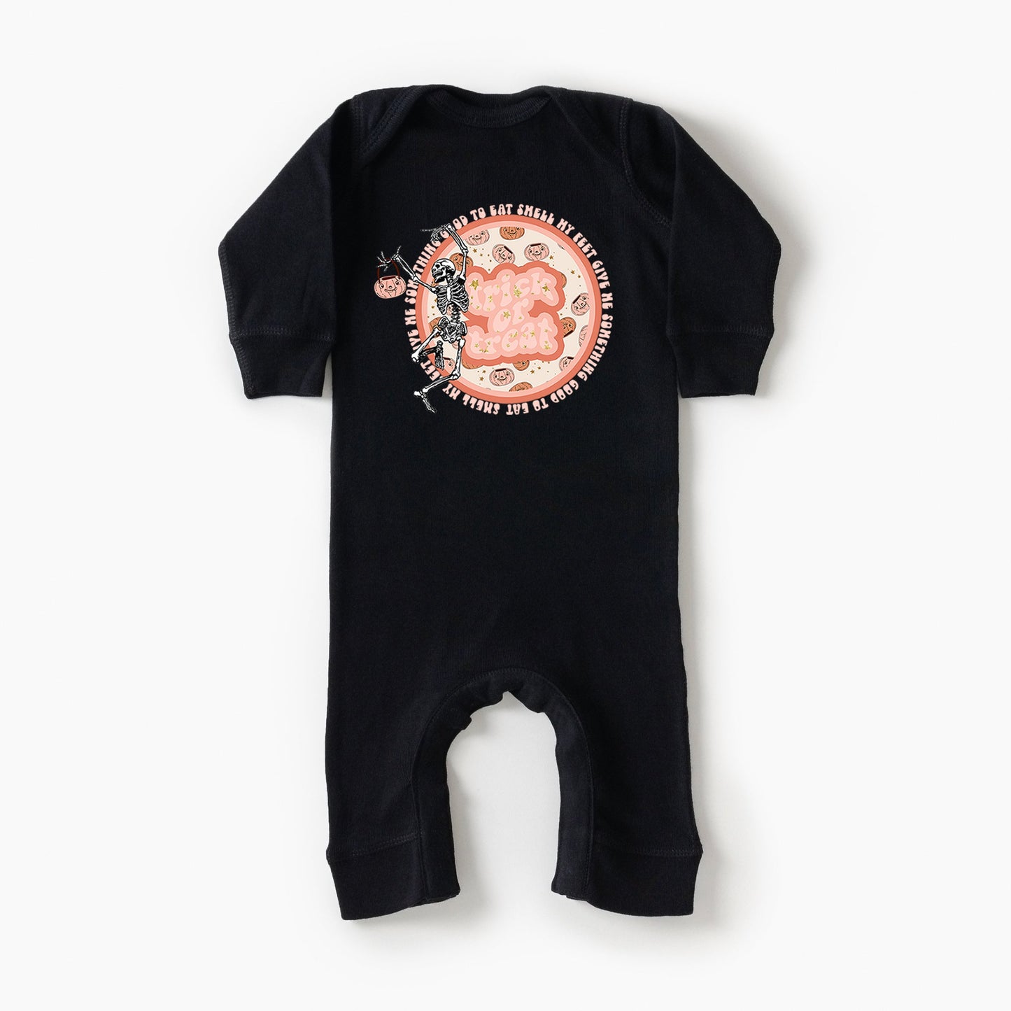 Trick Or Treat Skeleton | Baby Romper