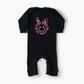 Don't Worry Be Hoppy Smiley Bunny | Baby Romper