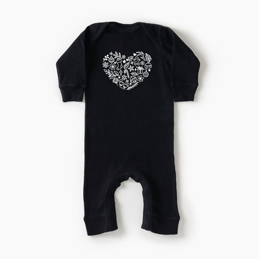 Christmas Heart | Baby Romper