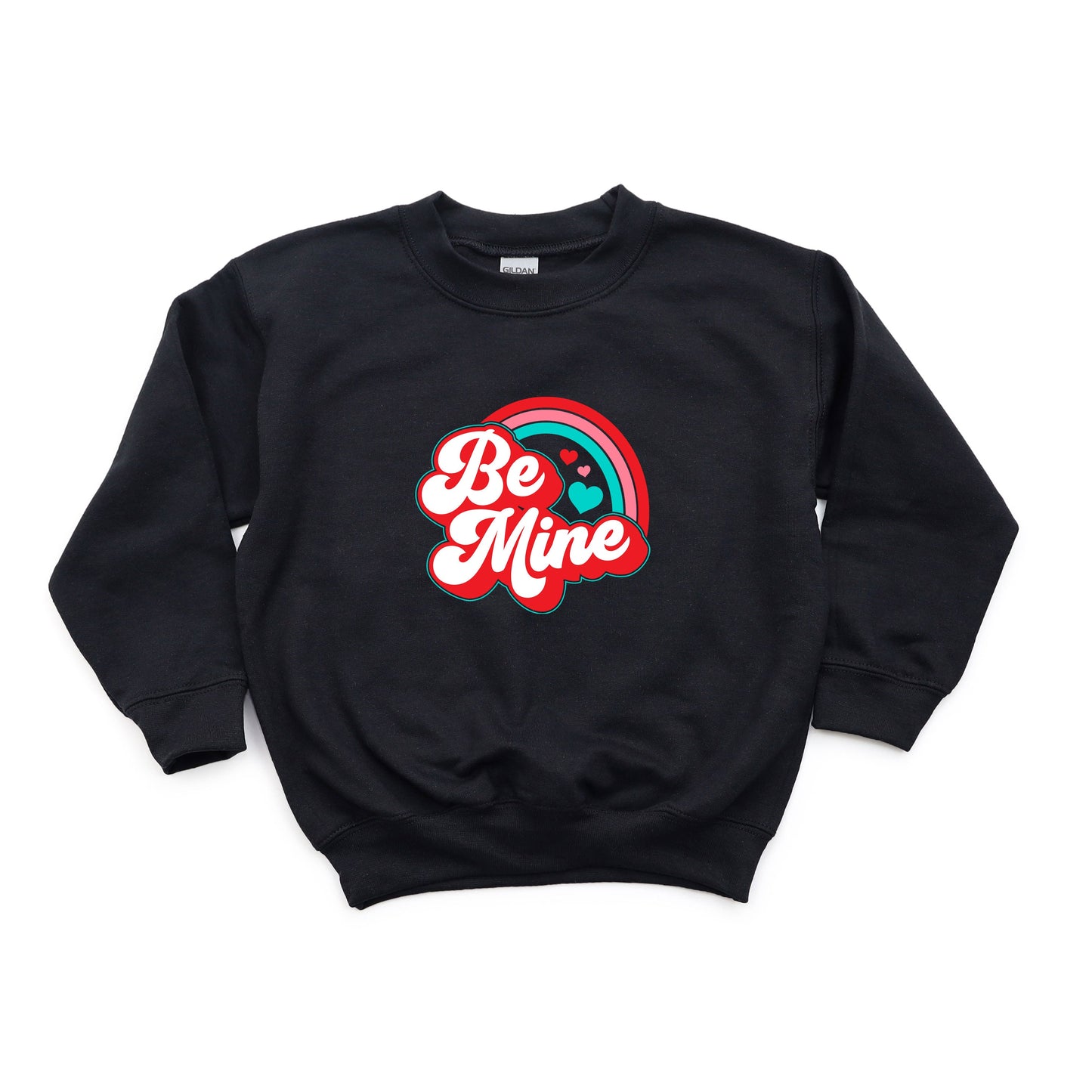 Be Mine Rainbow | Youth Graphic Sweatshirt