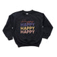 Happy Stacked | Youth Sweatshirt