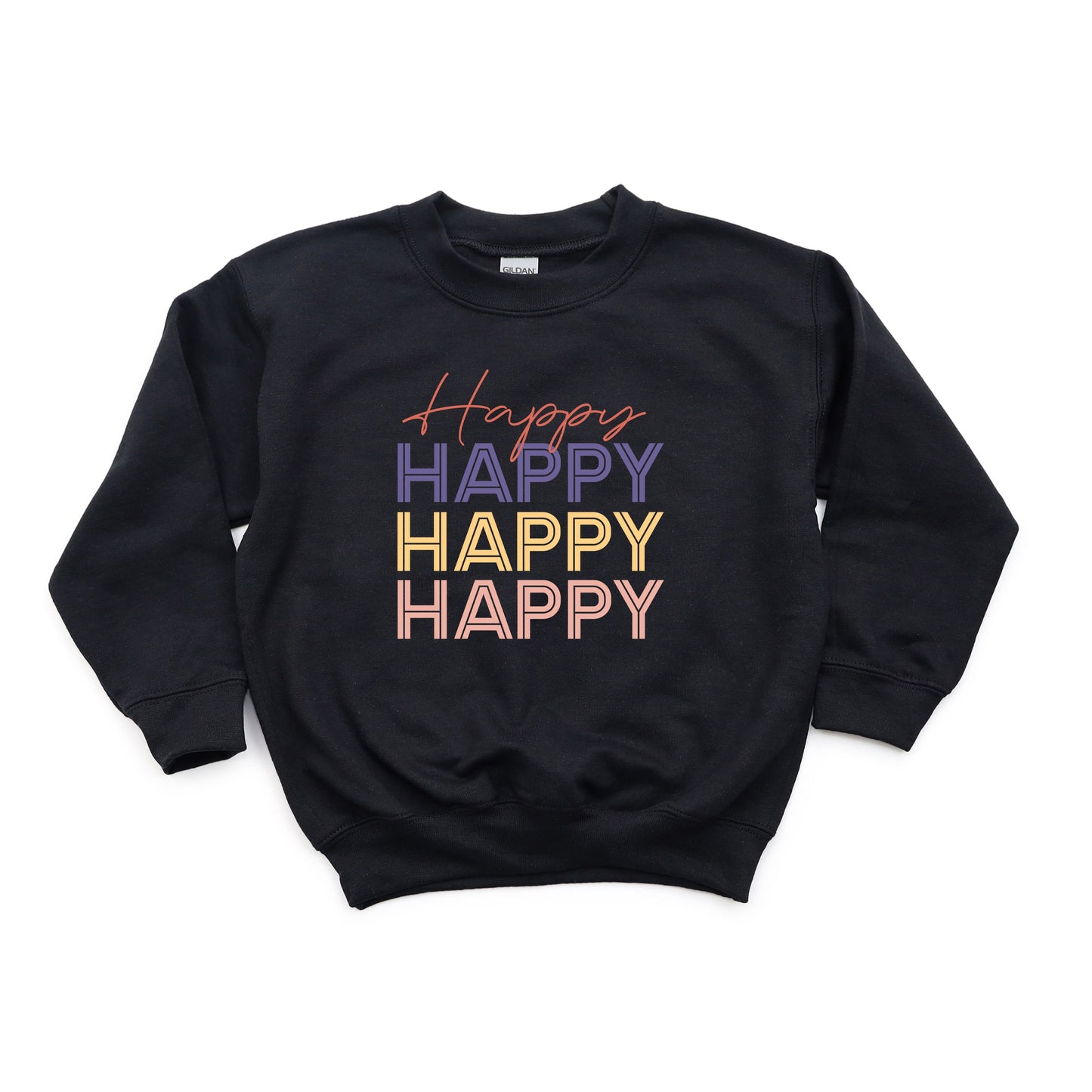 Happy Stacked | Youth Sweatshirt