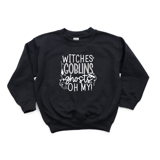 Witches Goblins Ghosts | Youth Sweatshirt