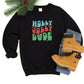 Holly Jolly Dude Wavy | Youth Sweatshirt