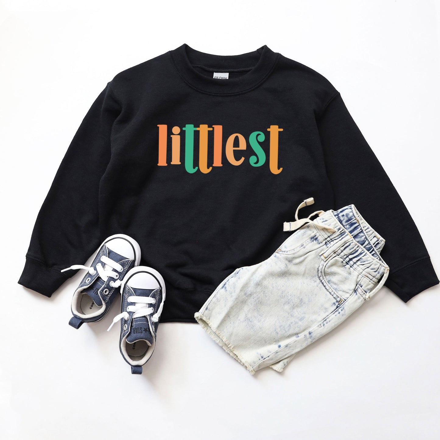 Littlest Colorful | Youth Graphic Sweatshirt