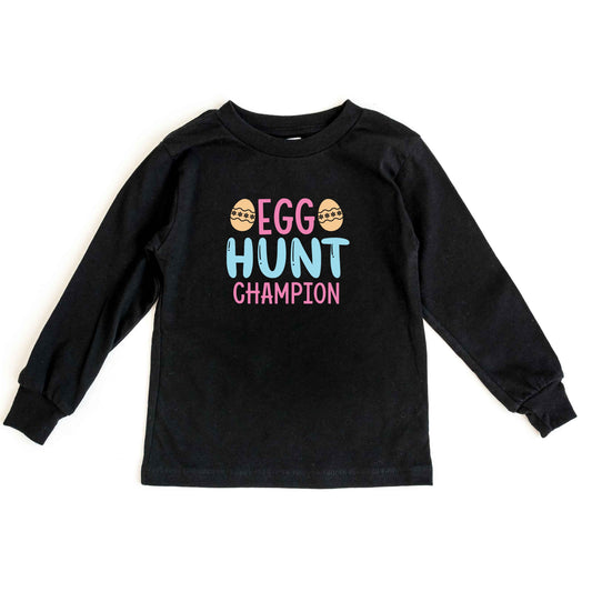Egg Hunt Champion | Toddler Long Sleeve Tee